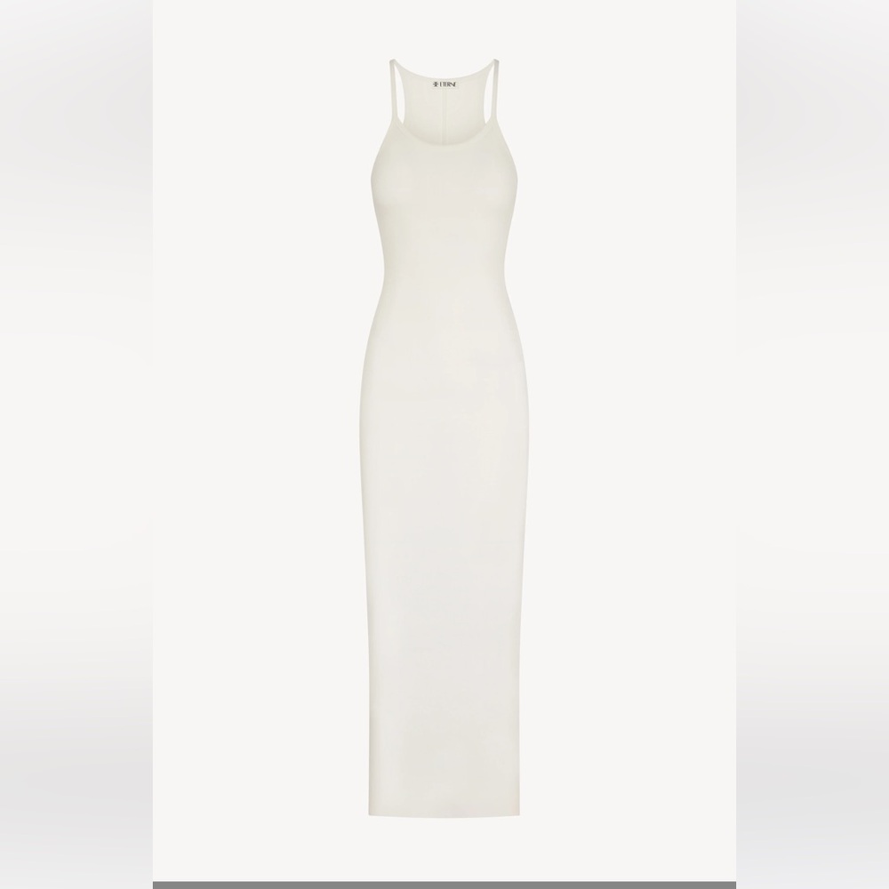 Eterne Tank Maxi Dress in Butter Rib